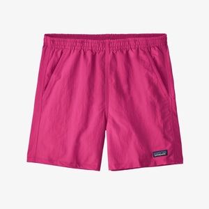Patagonia Pink Women’s 5” Inseam Baggies Shorts